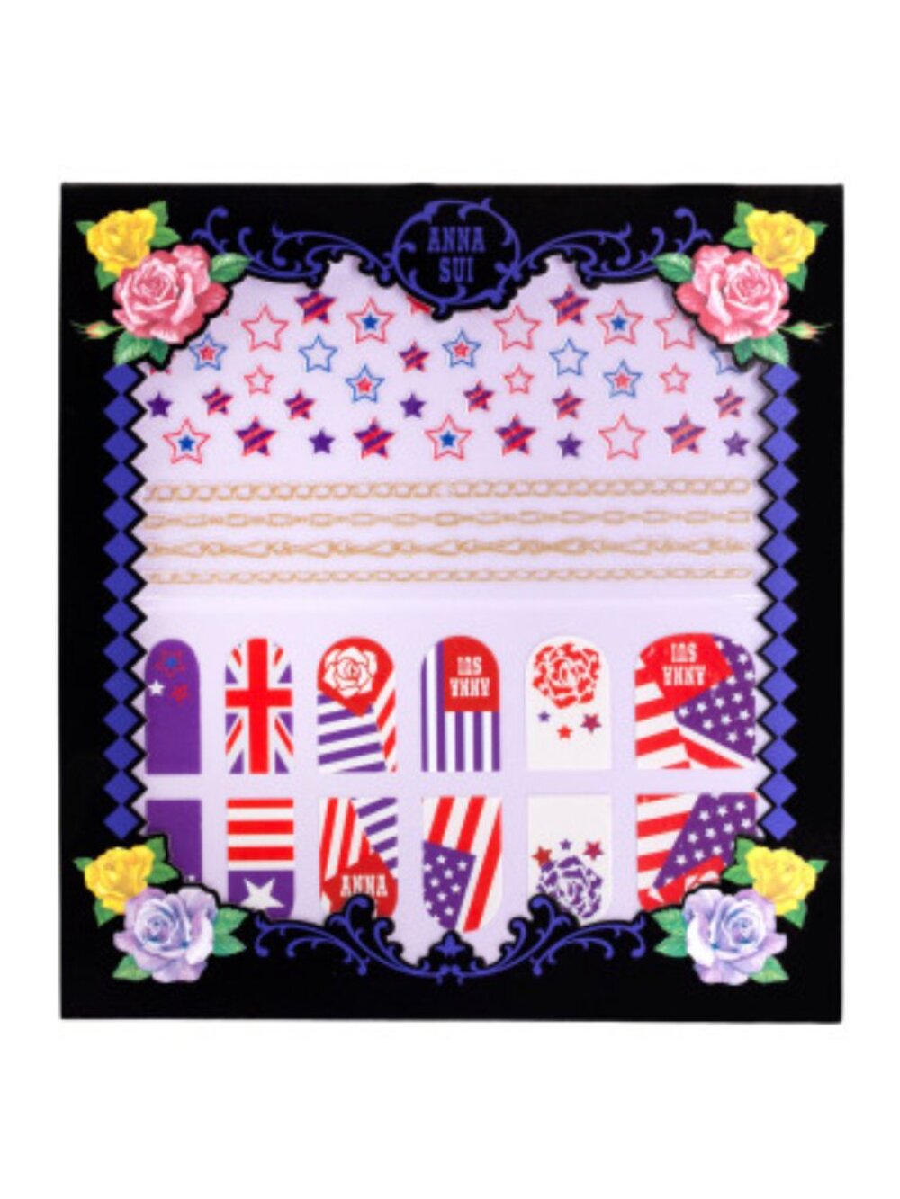 Anna Sui - Rock and Roll Nail Art Stickers Sheets